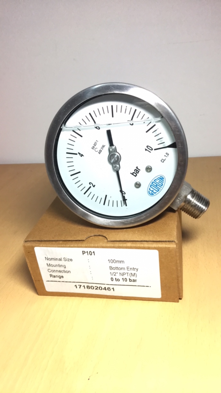 Đồng hồ đo áp suất nhiệt độ cao